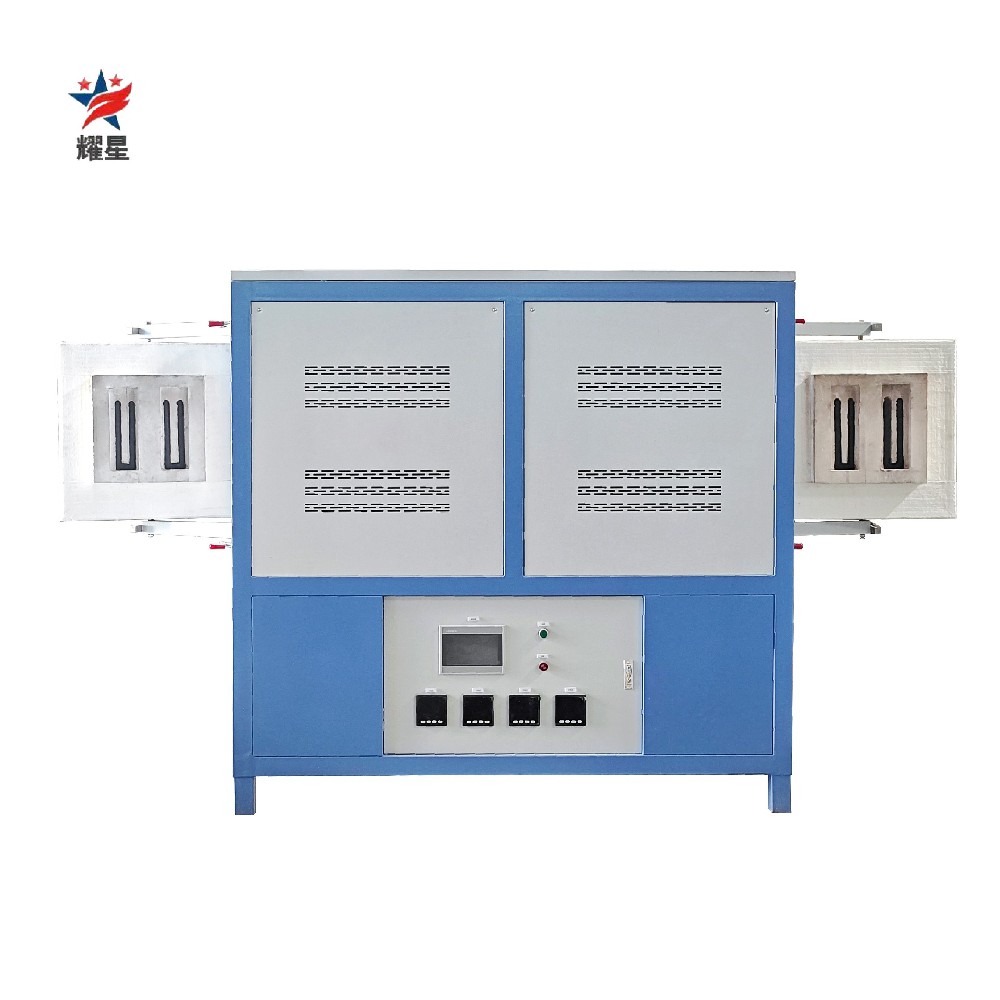前后雙開門箱式電阻爐